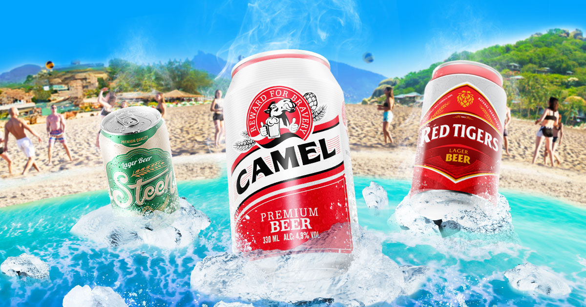 Các thương hiệu bia đạt tiêu chuẩn quốc tế do A&B Vietnam sản xuất và xuất khẩu